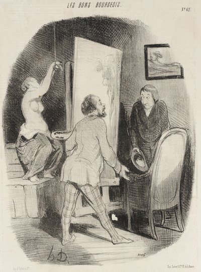 Kom in, herrn ... känn er som hemma ... av Honoré Daumier