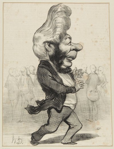 "Ferdinand Favre" av Honoré Daumier