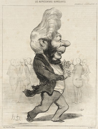 Ferdinand Favre av Honoré Daumier