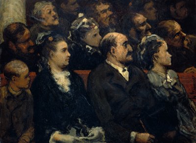 Fransk teater av Honoré Daumier