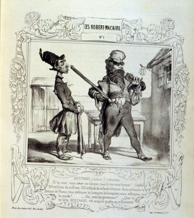 Idéer och legender Philipon av Honoré Daumier