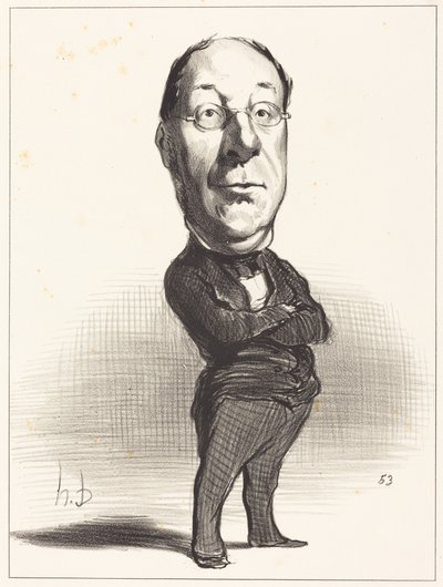 J.-B. Gustave de Laboulie av Honoré Daumier