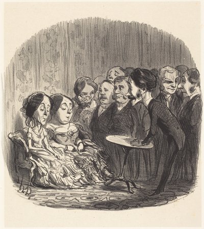 Poltergeisten av Honoré Daumier