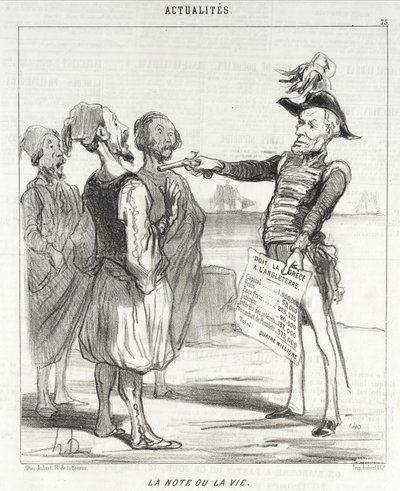 Notan eller livet av Honoré Daumier