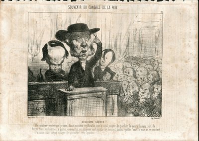 Charivari av Honoré Daumier