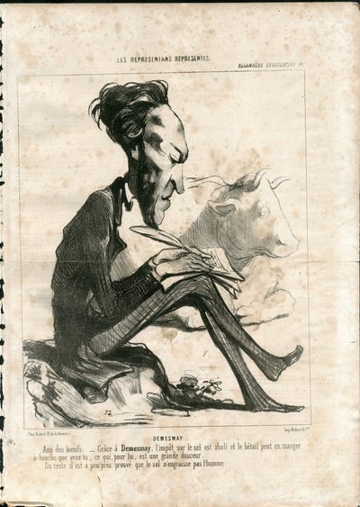 Charivari av Honoré Daumier