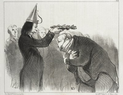 Nästa prisutdelning vid Académie Française av Honoré Daumier