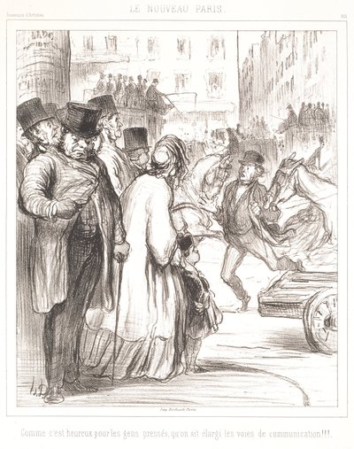Det nya Paris av Honoré Daumier