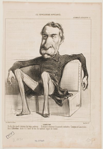 Lebreton av Honoré Daumier