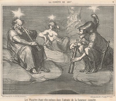 Planeterna är sig själva av Honoré Daumier