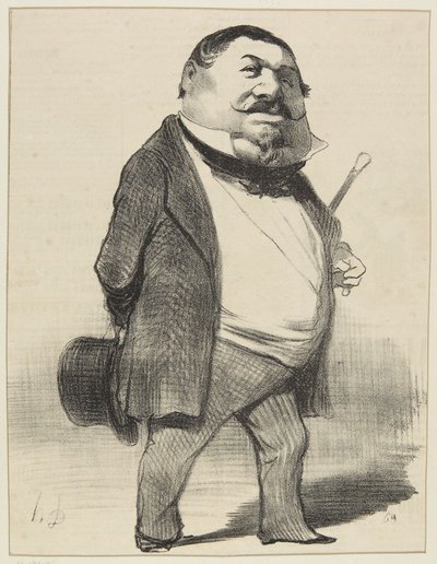 ”Lucien Murat” av Honoré Daumier