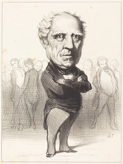 Marskalk Bugeaud av Honoré Daumier