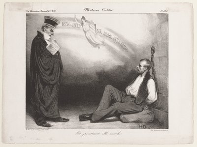 Moderne Galileo. Och ändå rör den sig av Honoré Daumier