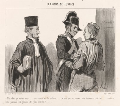 Min kära vad vill du... av Honoré Daumier