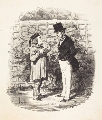 Herrn, i tjugo år har jag eftersträvat föreningen av... av Honoré Daumier