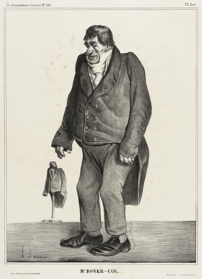 P.P. Royer-Collard av Honoré Daumier