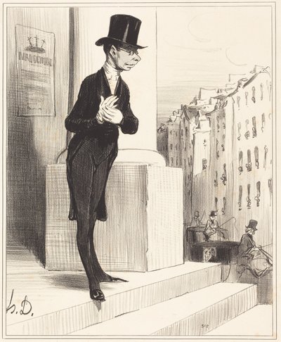 Snyltaren av Honoré Daumier