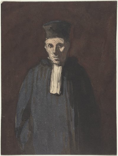 Åklagare av Honoré Daumier
