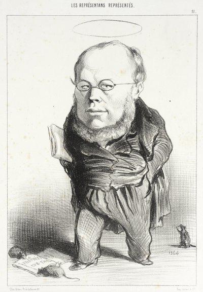 Proudhon av Honoré Daumier