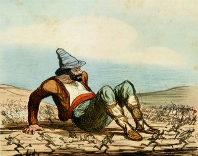 "The Awakening of Italy" av Honoré Daumier