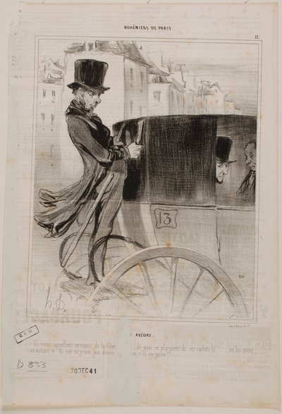 Fogdens man av Honoré Daumier