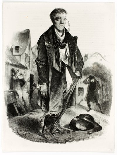 Den berusade av Honoré Daumier