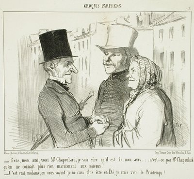 "Se, min vän, här är herr Chapoulard..." av Honoré Daumier