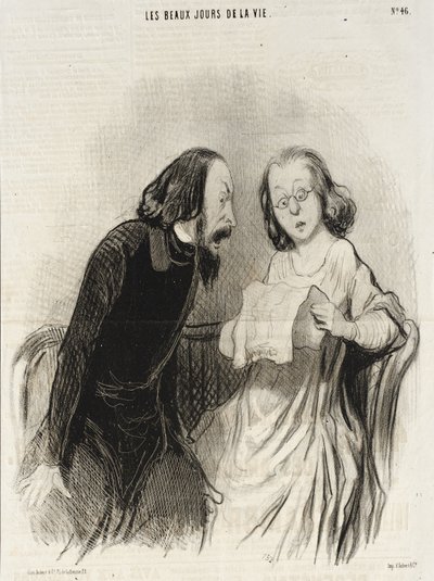 En lovprisande artikel av Honoré Daumier