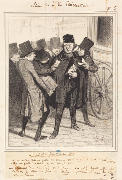 En nöjesresa till Paris av Honoré Daumier