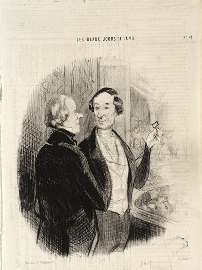 En älskarinna på operan av Honoré Daumier