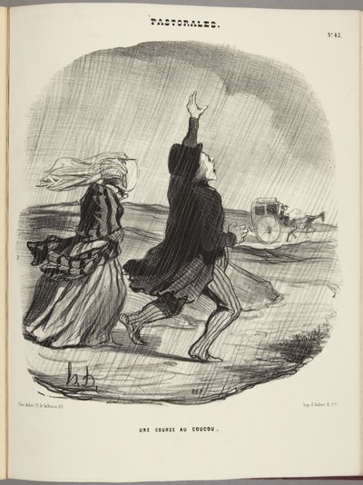 Ett göklopp av Honoré Daumier