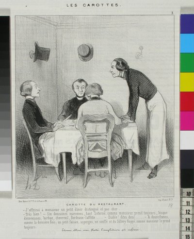Utan titel av Honoré Daumier
