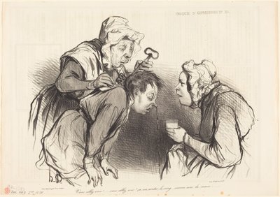 Ni ska få se!... Det kommer att stoppa blodet... av Honoré Daumier