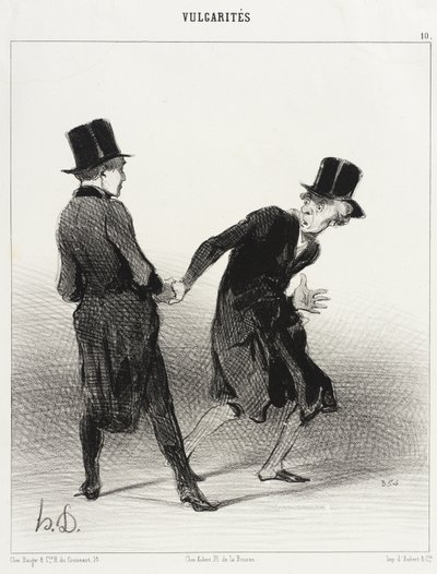 Du, min vän! Hur vet du... av Honoré Daumier