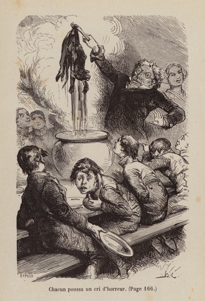 Illustration till Un Bon Petit Diable (gravyr) av Horace (after) Castelli