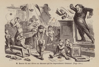 Illustration till Un Bon Petit Diable (gravyr) av Horace (after) Castelli
