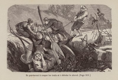 Illustration till Un Bon Petit Diable (gravyr) av Horace (after) Castelli