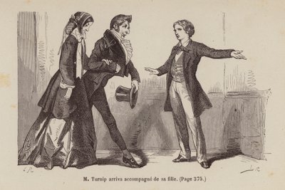 Illustration till Un Bon Petit Diable (gravyr) av Horace (after) Castelli