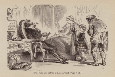 Illustration till Un Bon Petit Diable (gravyr) av Horace (after) Castelli