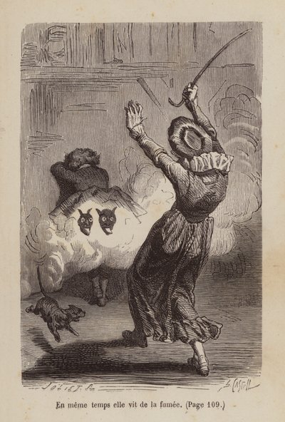 Illustration till Un Bon Petit Diable (gravyr) av Horace (after) Castelli