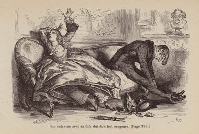 Illustration till Un Bon Petit Diable (gravyr) av Horace (after) Castelli