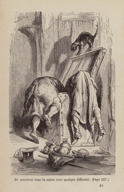 Illustration till Un Bon Petit Diable (gravyr) av Horace (after) Castelli