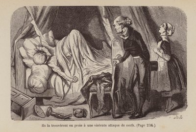 Illustration till Un Bon Petit Diable (gravyr) av Horace (after) Castelli