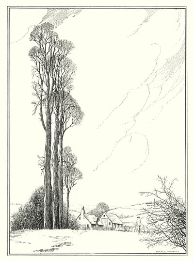 Februari (litografi) av Horace J. Knowles