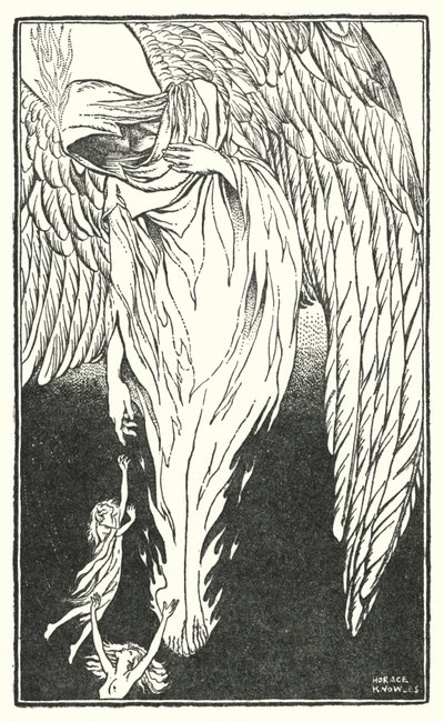 Vår Herre och Sankt Petrus (litografi) av Horace J. Knowles