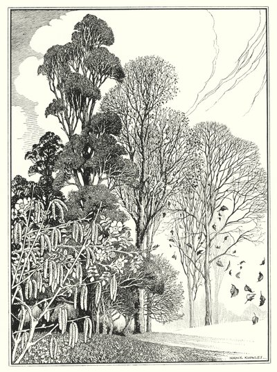 Månaderna (litografi) av Horace J. Knowles