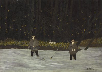 Fiske i Brandywine: tidig höst av Horace Pippin