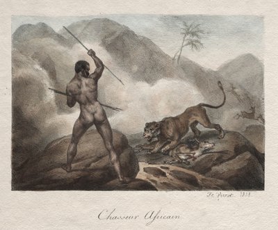 Afrikansk jägare av Horace Vernet