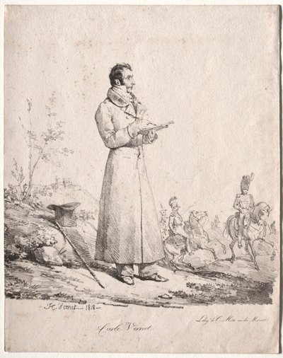 Antoine Charles Horace Vernet, kallad Carle av Emile Jean Horace Vernet