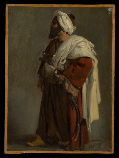 Arabisk krigare av Horace Vernet